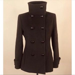 Aritzia coat, dark brown cashmere wool Babaton in size Medium